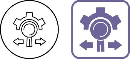 Research and Development Icon Design vector