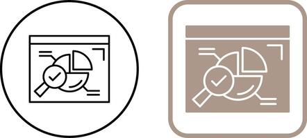 Research Icon Design vector