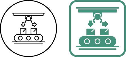 Coneyor Icon Design vector