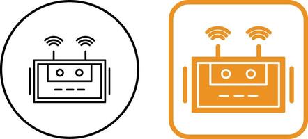 Router Icon Design vector