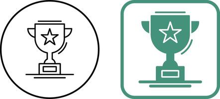 Trophy Icon Design vector