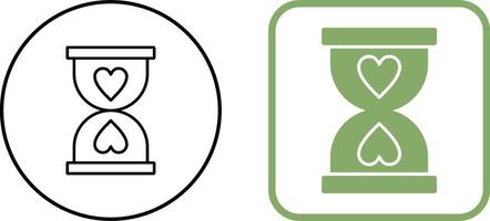 Hourglass Icon Design vector