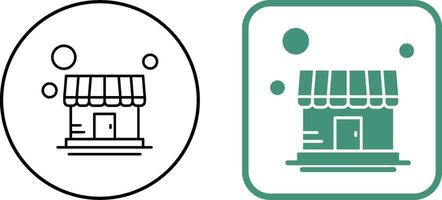 Store Icon Design vector
