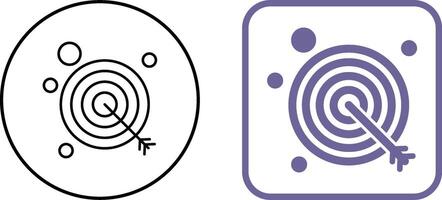 Target Icon Design vector