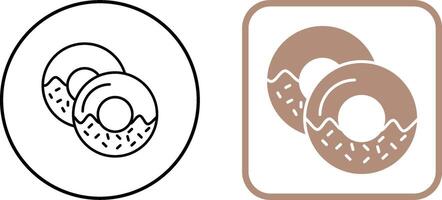 Doughnut Icon Design vector