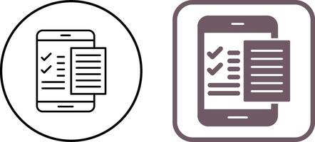 Check List Icon Design vector