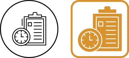Time Management Icon Design vector