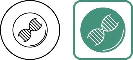 Dna Icon Design vector