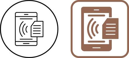 Smart Phone Icon Design vector