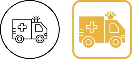 Ambulance Icon Design vector