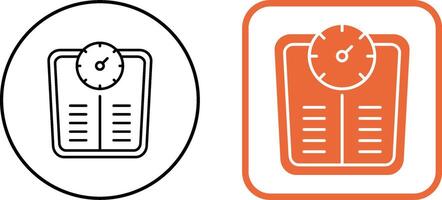 Weight Scale Icon Design vector