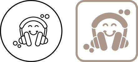 diseño de icono de auriculares vector