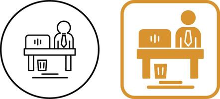 Worker Icon Design vector