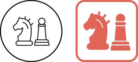 Chess Piece Icon Design vector