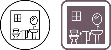 Bathroom Icon Design vector