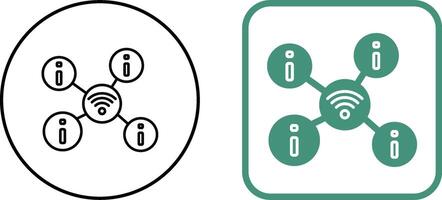 diseño de icono wifi vector