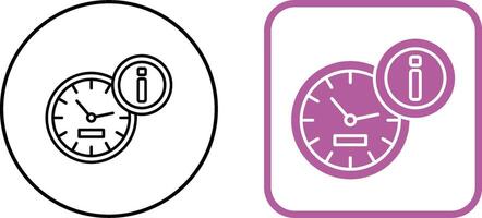 Clock Icon Design vector