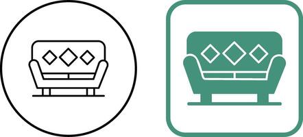 Sofa Icon Design vector