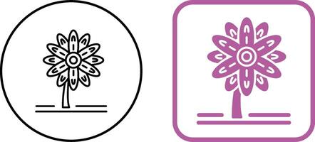 Daisy Icon Design vector