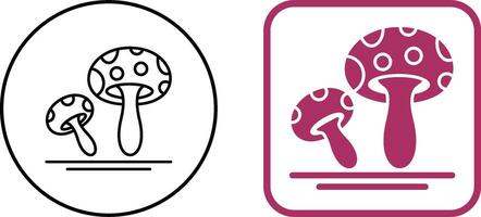 Mushroom Icon Design vector