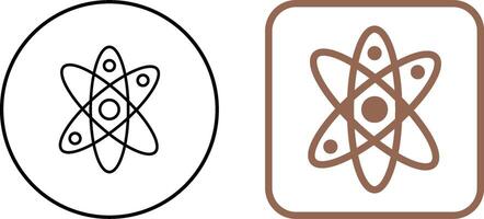 Atom Icon Design vector
