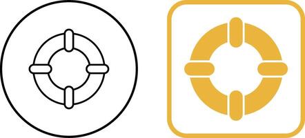 Life Saver Icon Design vector