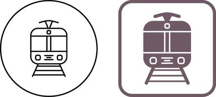 Tram Icon Design vector