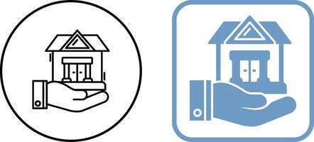 House Protection Icon Design vector