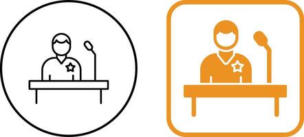 Candidate Icon Design vector