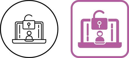 Access Icon Design vector