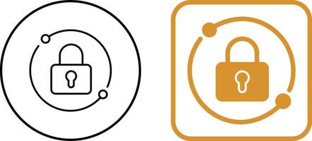 Pad Lock Icon Design vector