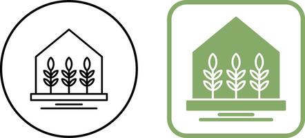 Farm House Icon Design vector