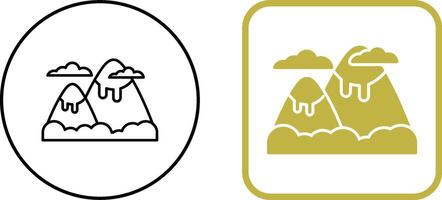 Mountain Icon Design vector