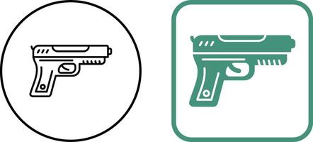 diseño de icono de pistola vector