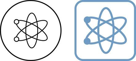 Atom Icon Design vector