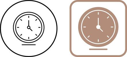 Clock Icon Design vector