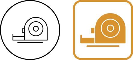 Measuring Tape Icon Design vector