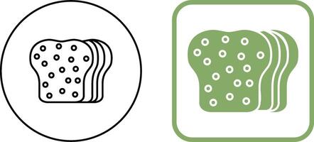 Bread Icon Design vector