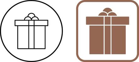 Gift Box Icon Design vector