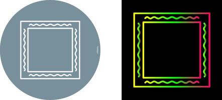Unique Frame Icon Design vector