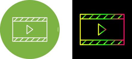 Unique and Animation Icon Design vector