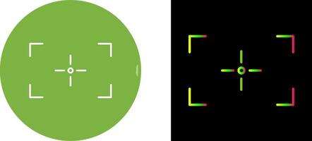 Unique Focus Icon Design vector