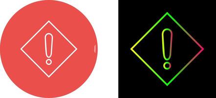 Caution Sign Icon Design vector