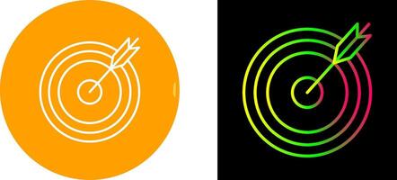 Darts Game Icon Design vector