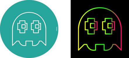 Unique Game Character Icon Design vector