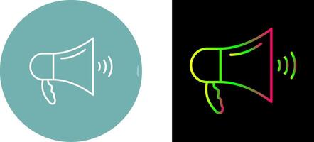 Unique Megaphone Icon Design vector