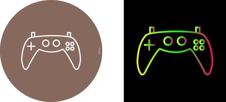 Unique Gaming Console Icon Design vector