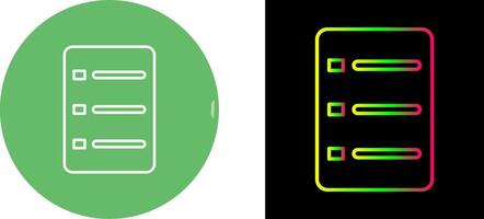 Unique Menu Icon Design vector