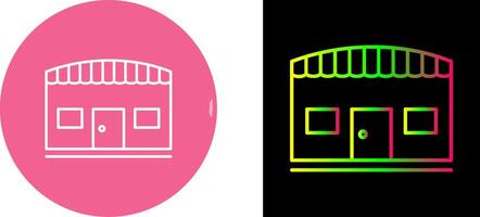 Unique Store Icon Design vector