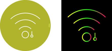 Unique WiFi Sign Icon Design vector